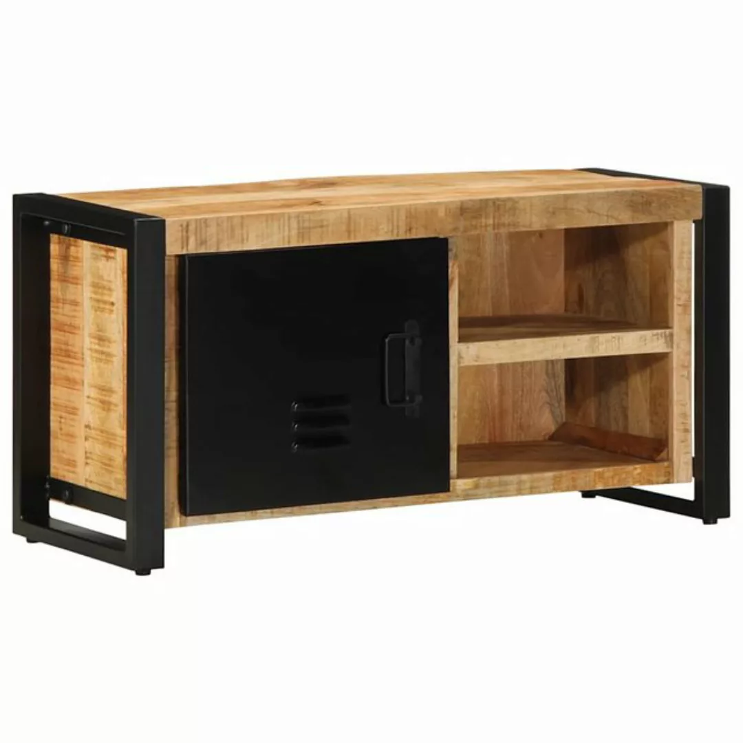 vidaXL TV-Schrank TV-Schrank 80x30x40 cm Raues Massivholz Mango (1-St) günstig online kaufen