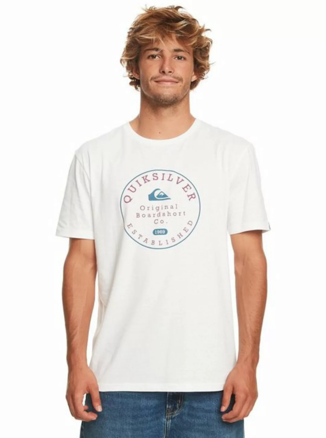 Quiksilver T-Shirt Circle Trim günstig online kaufen