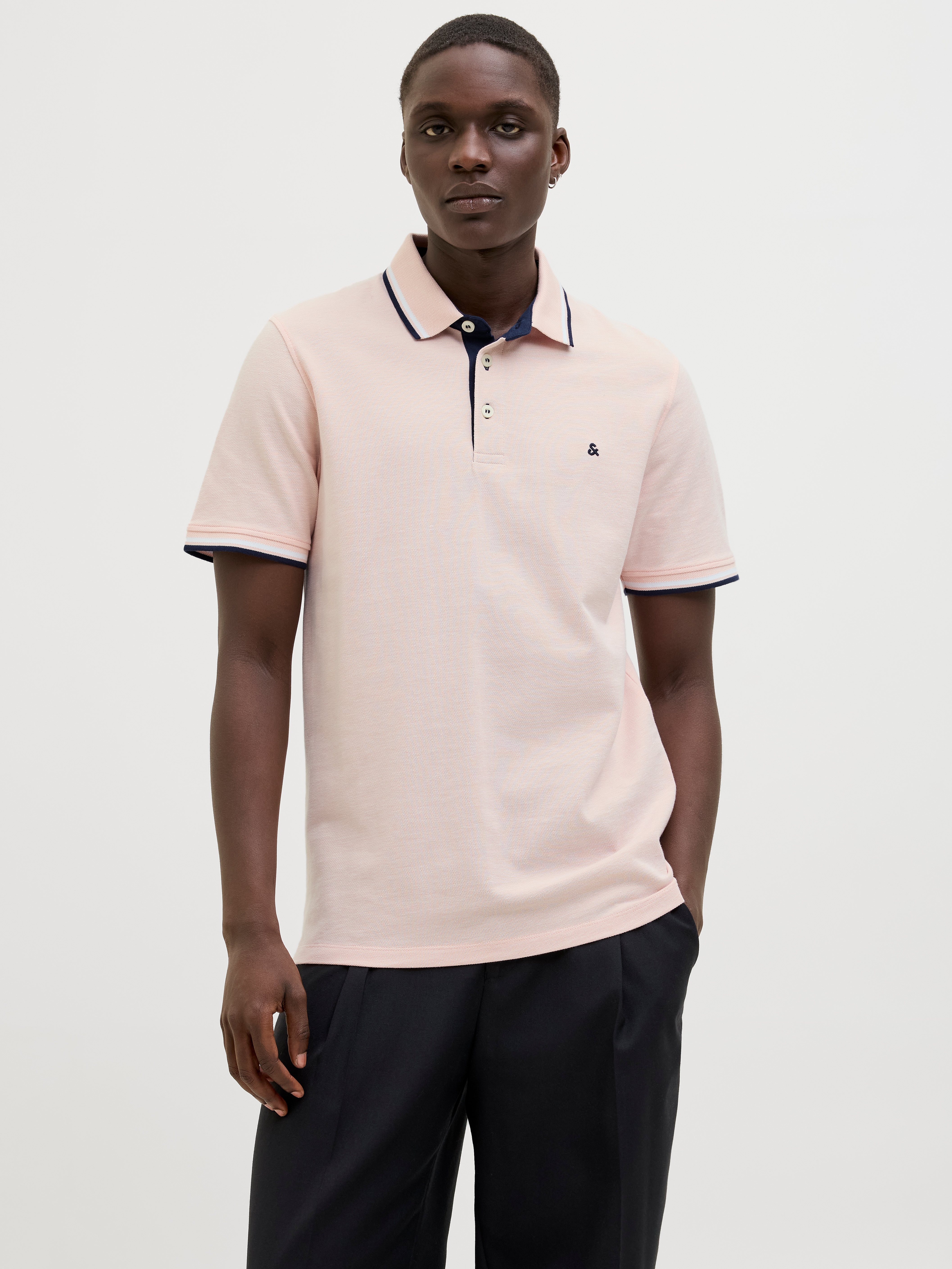 Jack & Jones Poloshirt "JJEPAULOS POLO SS NOOS", mit Logo Stickerei günstig online kaufen