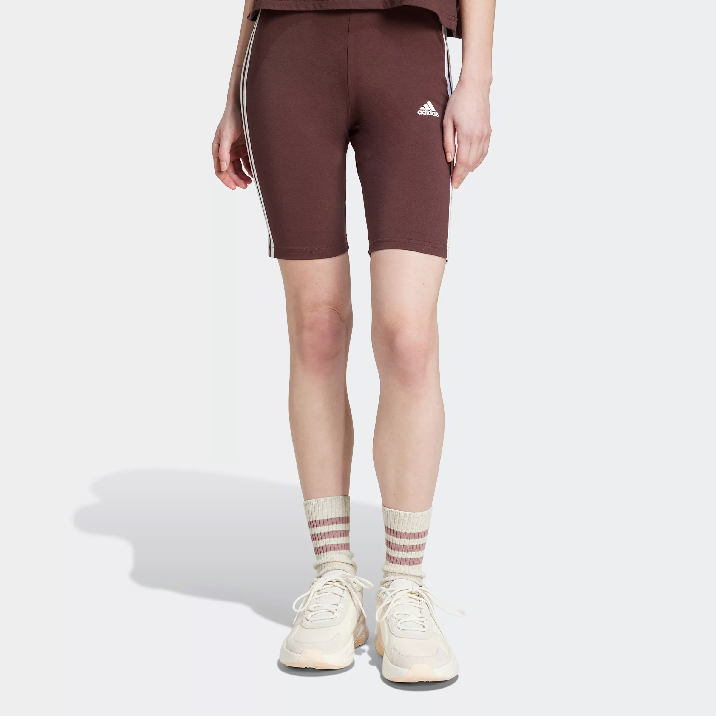 adidas Sportswear Shorts "ESSENTIALS 3STREIFEN KURZE TIGHT", (1 tlg.) günstig online kaufen