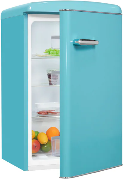 exquisit Kühlschrank »RKS120-V-H-160F taubenblau«, 122 L Volumen günstig online kaufen