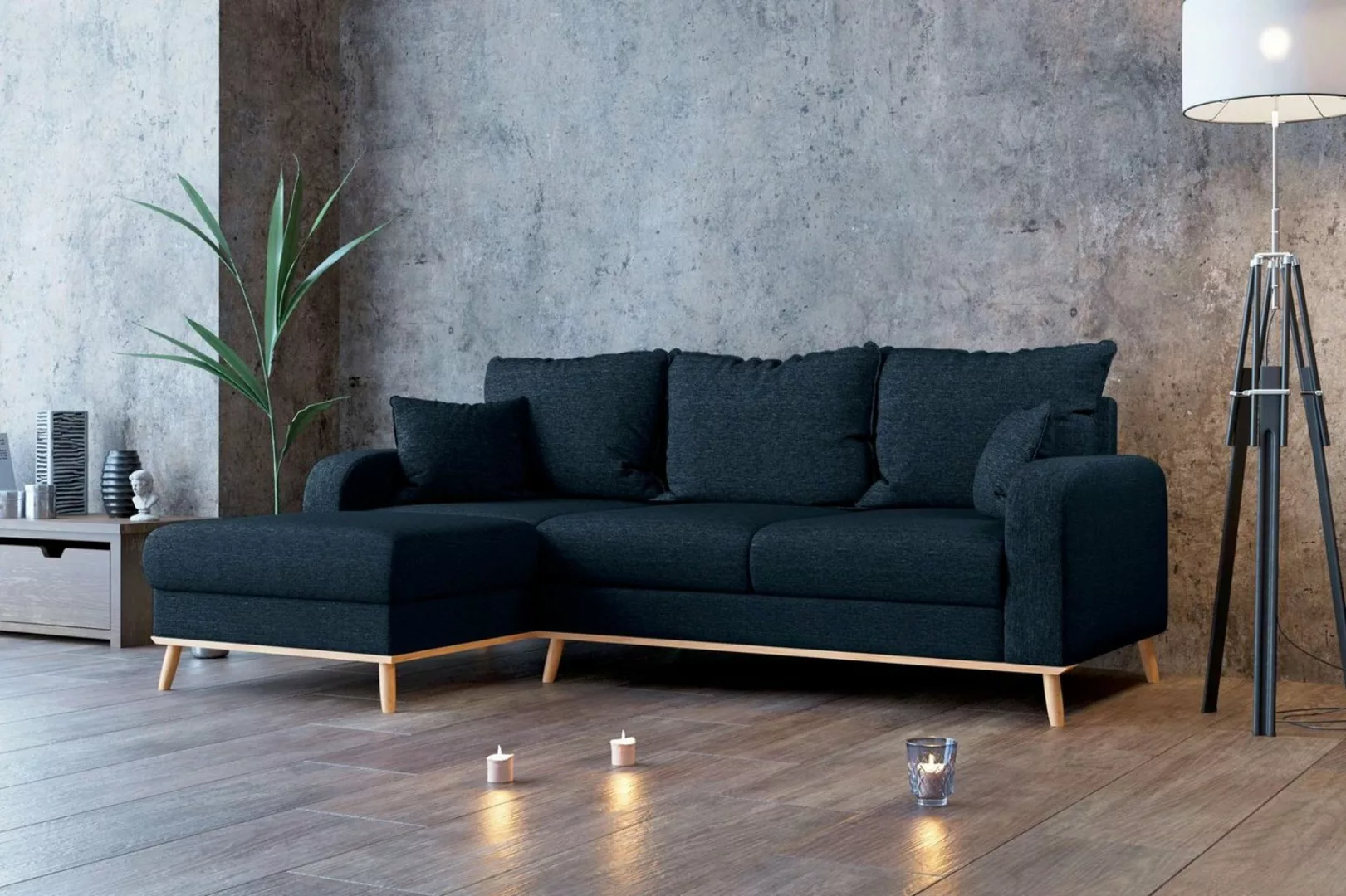 99rooms Ecksofa Ontario, L-Form, Eckcouch, Design günstig online kaufen