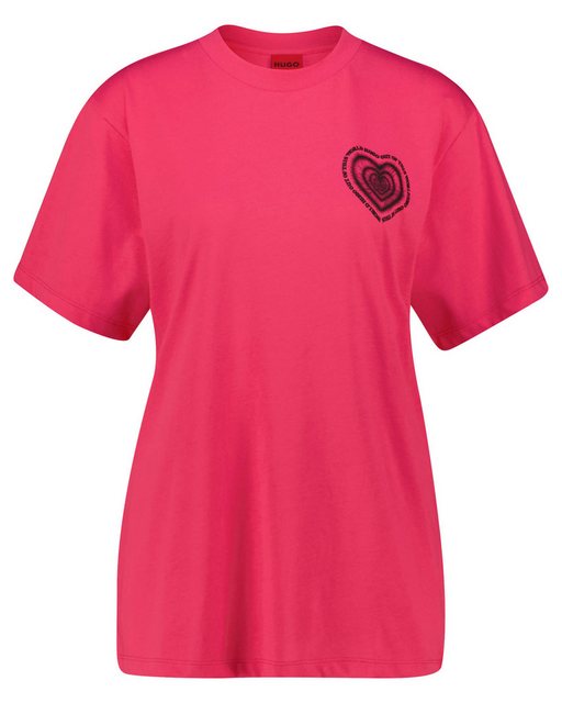 HUGO T-Shirt Damen T-Shirt VINTAGE TEE_11 Relaxed Fit (1-tlg) günstig online kaufen