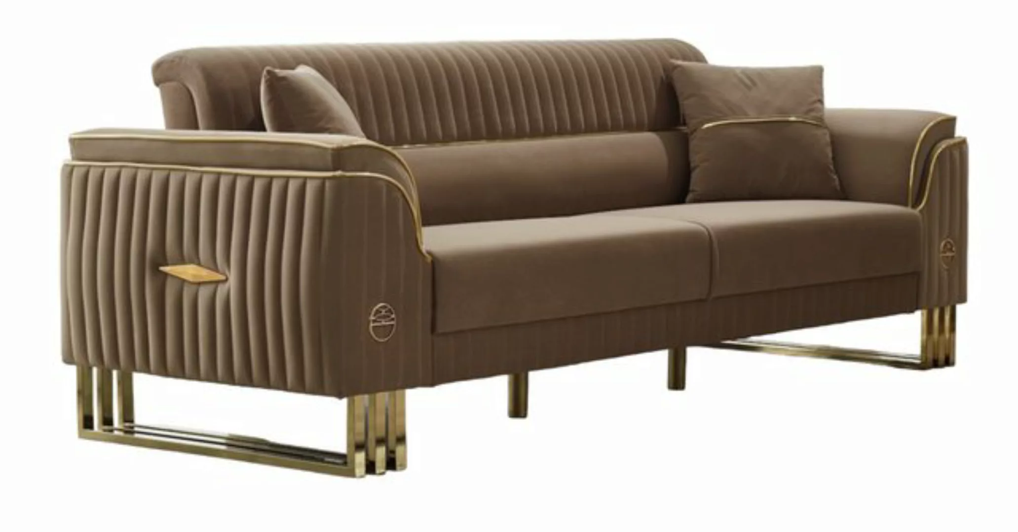 Villa Möbel Sofa New Flavia, 1 Stk. 2-Sitzer, Hand Made Quality, pflegeleic günstig online kaufen