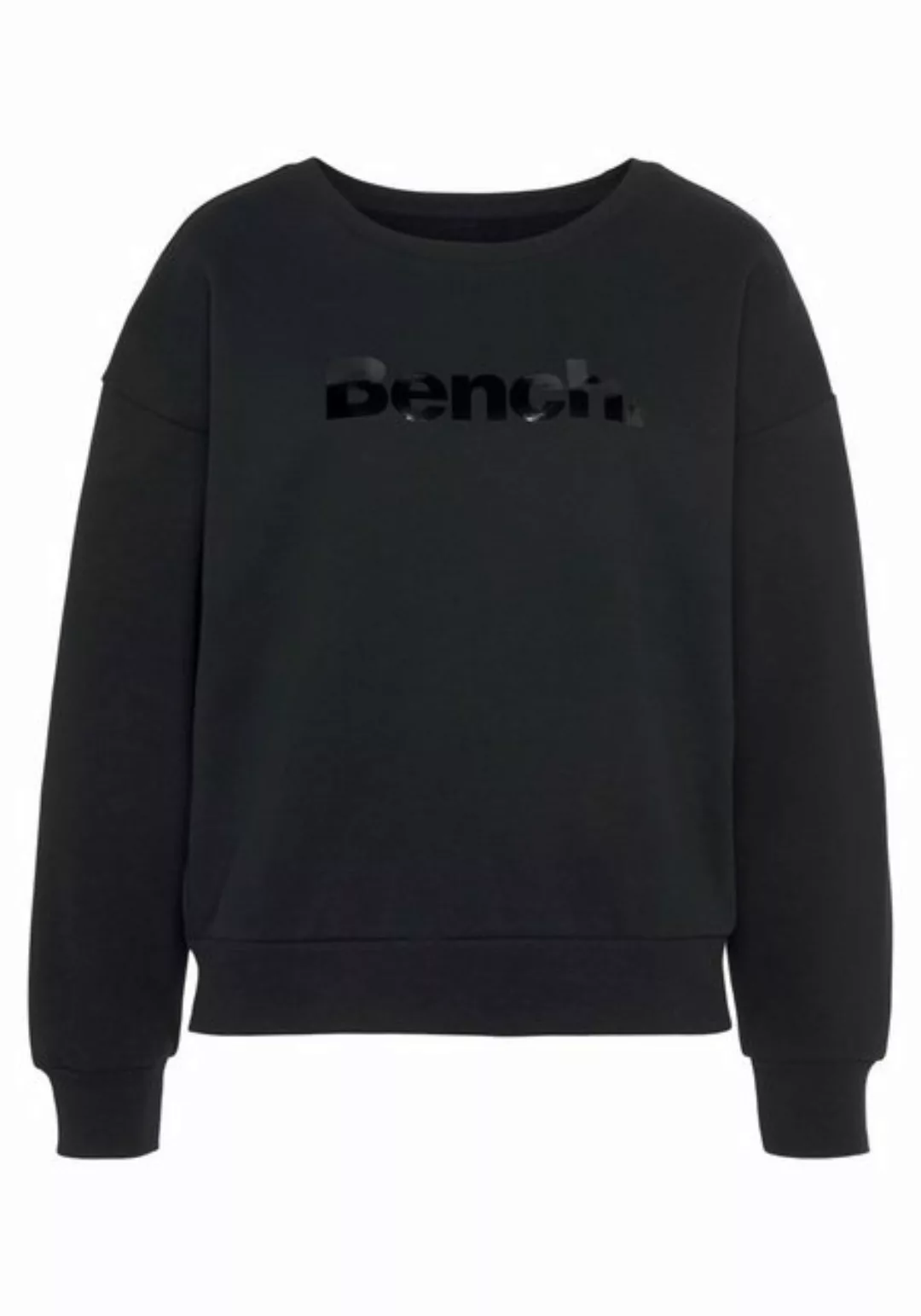 Bench. Loungewear Sweatshirt, mit glänzendem Logodruck, Loungewear günstig online kaufen