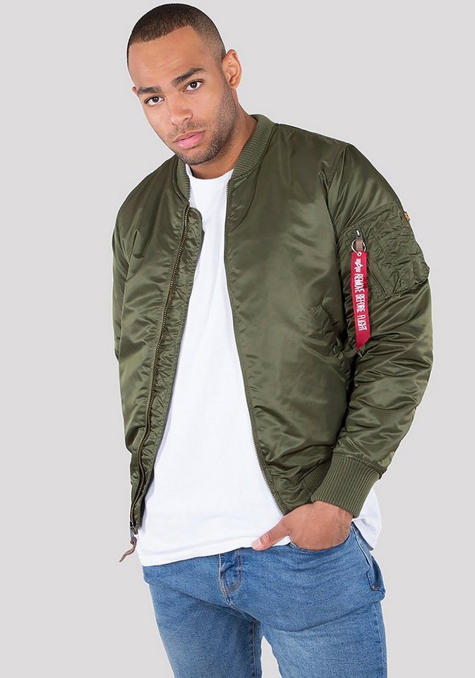 Alpha Industries Bomberjacke MA-1 VF59 LONG gefüttert günstig online kaufen