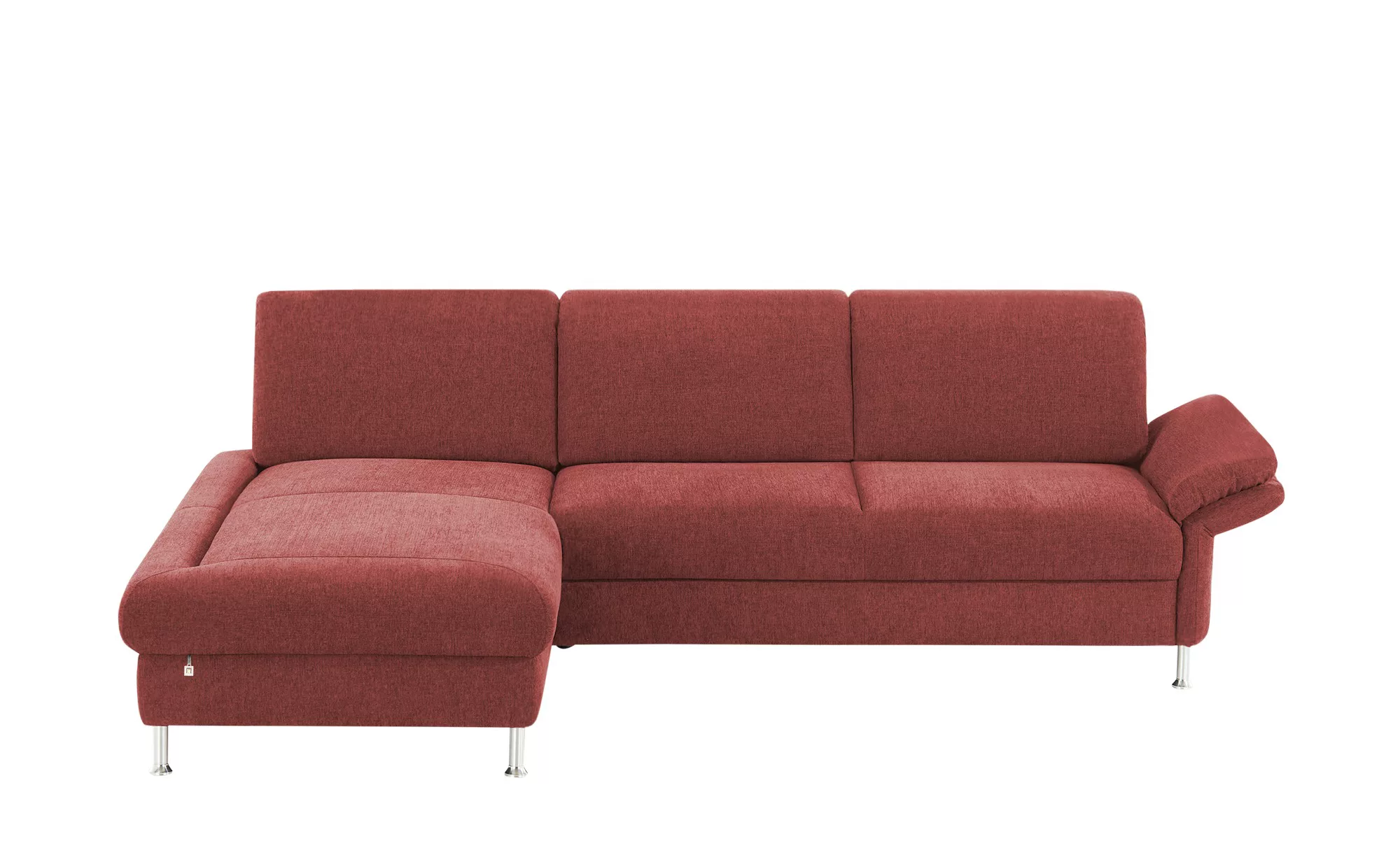 Ecksofa  Diva Lounge Vital ¦ rot ¦ Maße (cm): B: 265 H: 85 T: 205.0 Polster günstig online kaufen