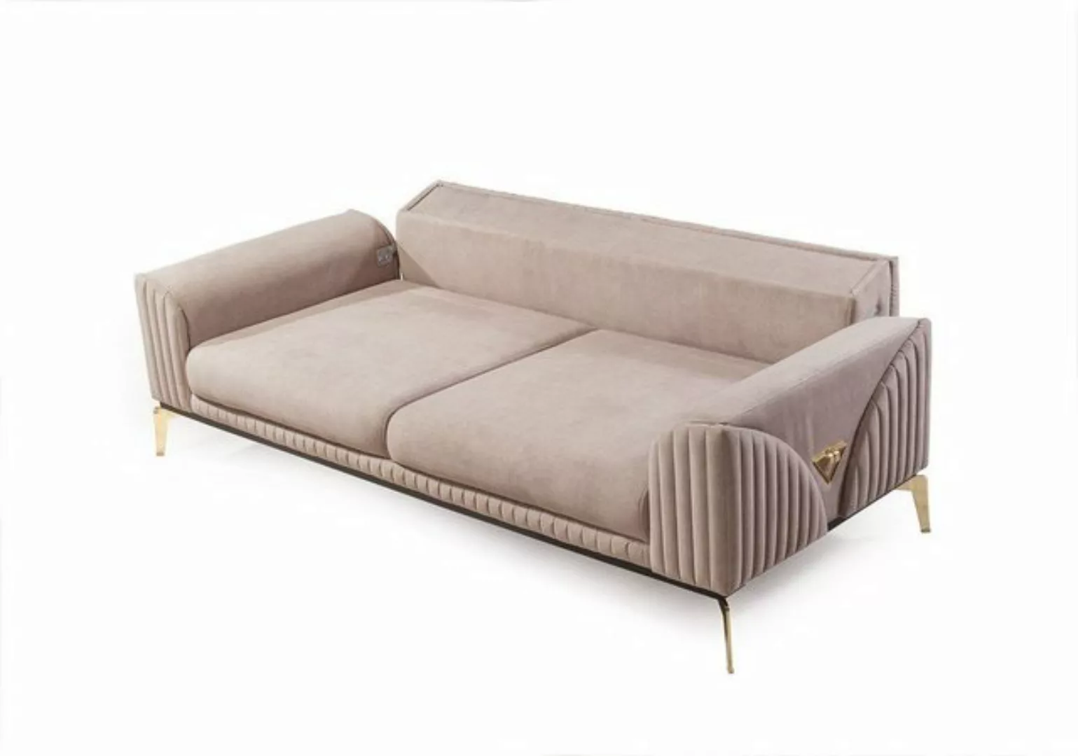 Villa Möbel Sofa Leaf, 1 Stk. 2-Sitzer, Quality Made in Turkey, Luxus-Micro günstig online kaufen