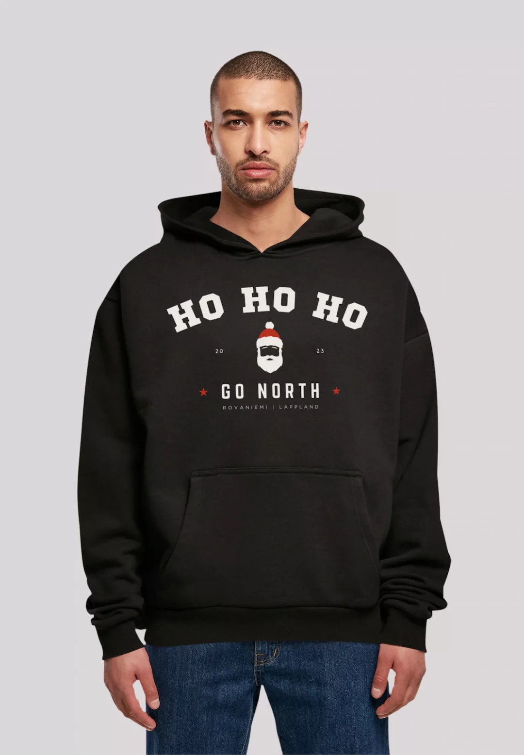 F4NT4STIC Kapuzenpullover "Ho Ho Ho Santa Claus Weihnachten" günstig online kaufen