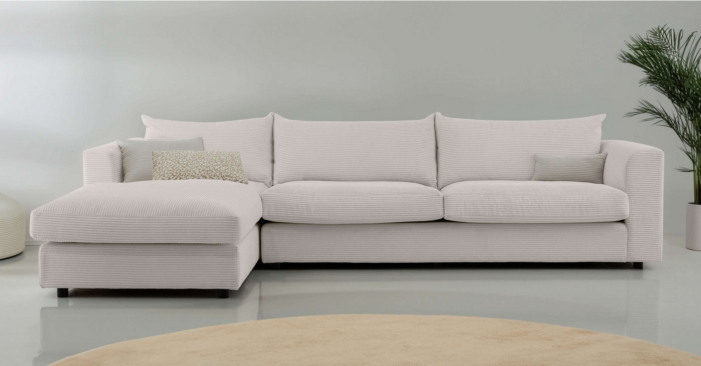 LeGer Home by Lena Gercke Ecksofa "Avelina", Breite 297 cm, in Cord- und Ch günstig online kaufen