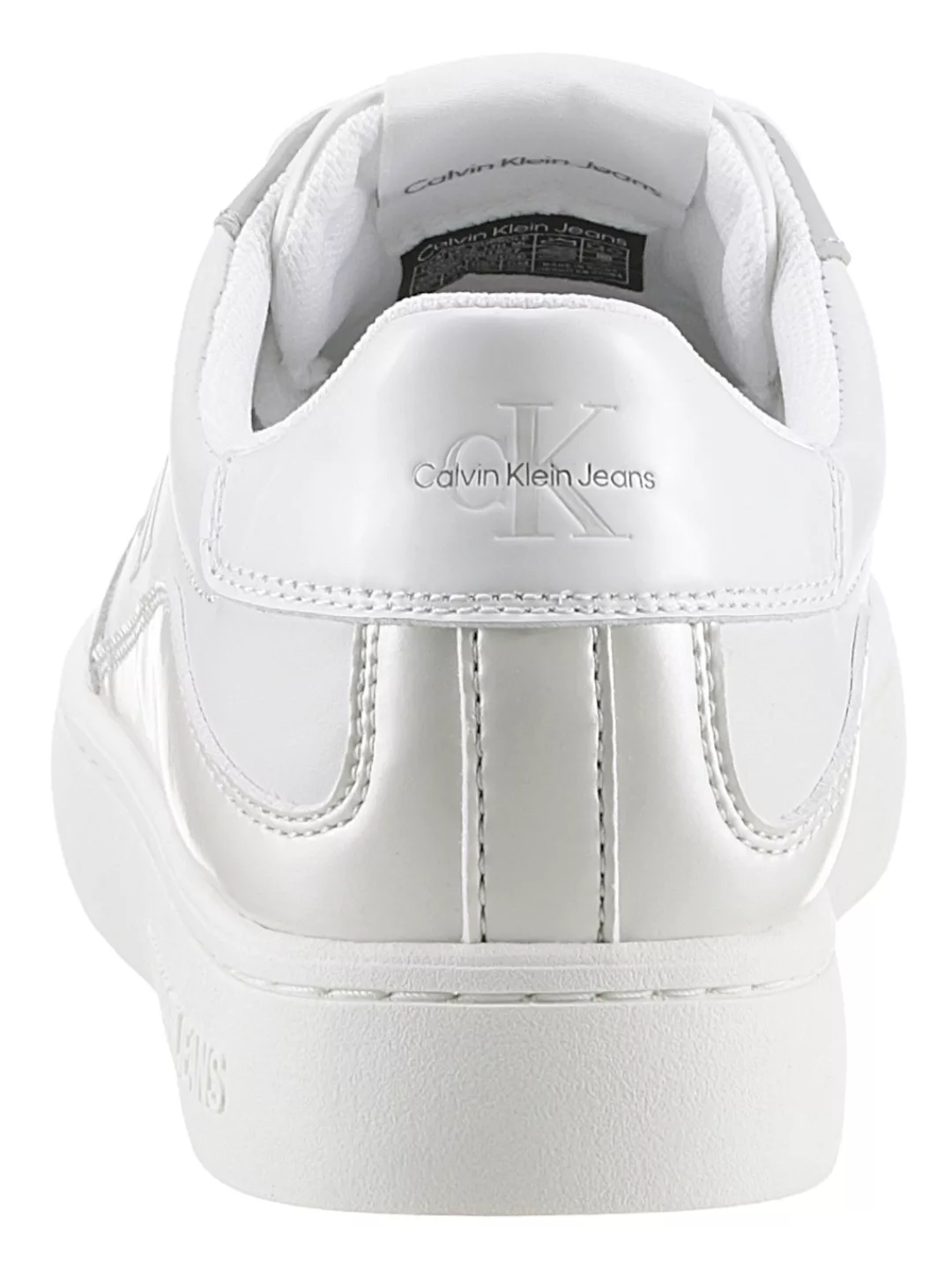 Calvin Klein Jeans Sneaker "CLASSIC CUPSOLE LOW LACE LTH ML", mit Logoschri günstig online kaufen