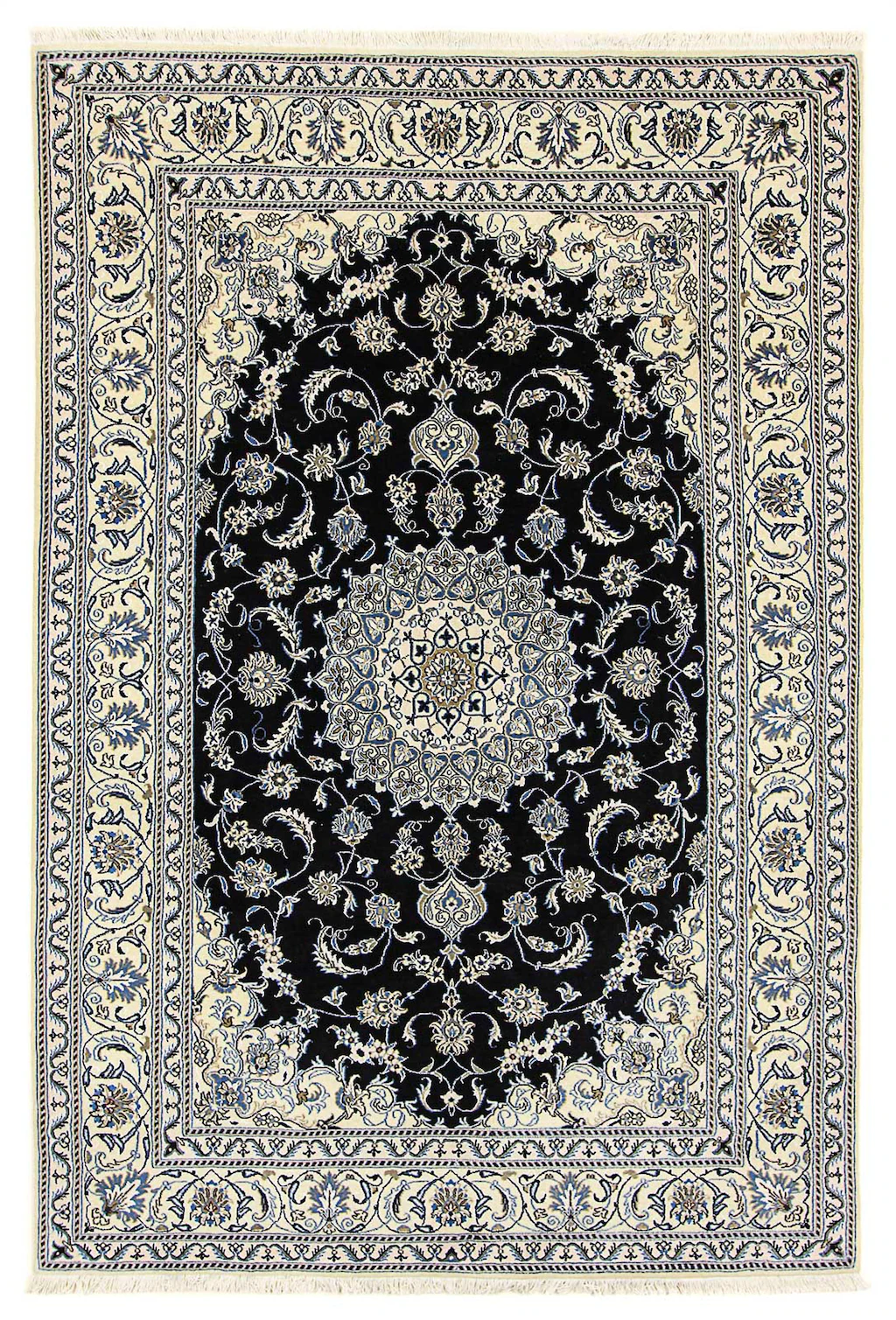 morgenland Orientteppich »Perser - Nain - 296 x 197 cm - dunkelblau«, recht günstig online kaufen