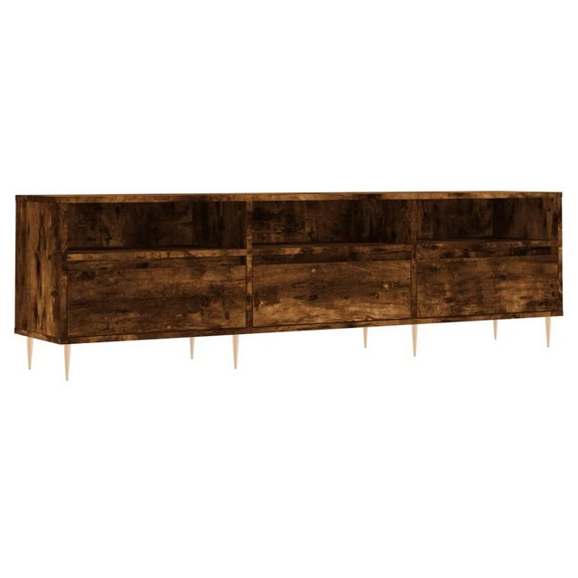 furnicato TV-Schrank Räuchereiche 150x30x44,5 cm Holzwerkstoff günstig online kaufen