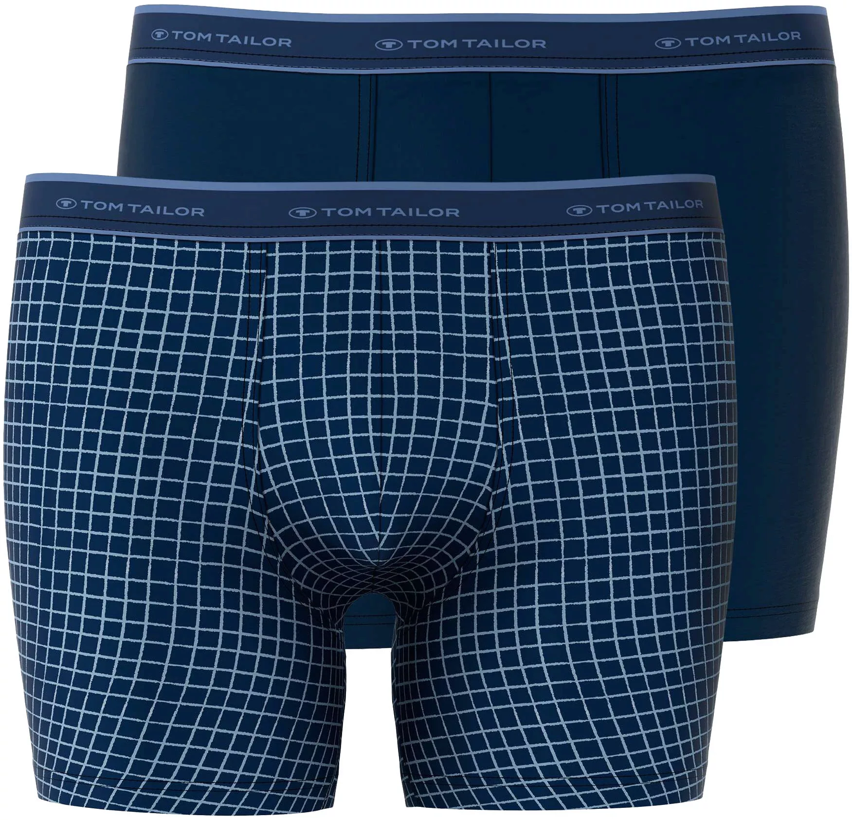 TOM TAILOR Langer Boxer, (2er-Pack), mit Logobund günstig online kaufen