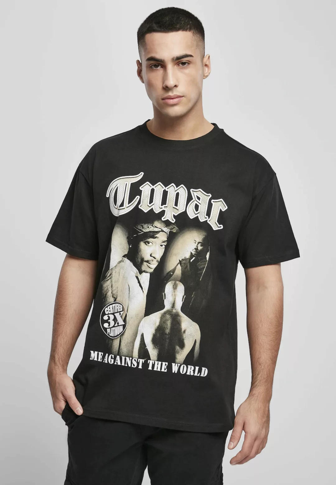 Upscale by Mister Tee Kurzarmshirt "Upscale by Mister Tee Herren Tupac So M günstig online kaufen