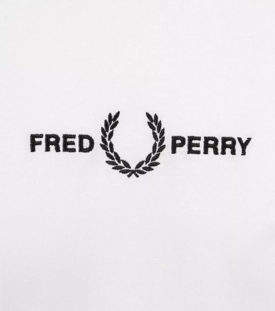 Fred Perry T-Shirt M4580 Weiß - Größe M günstig online kaufen
