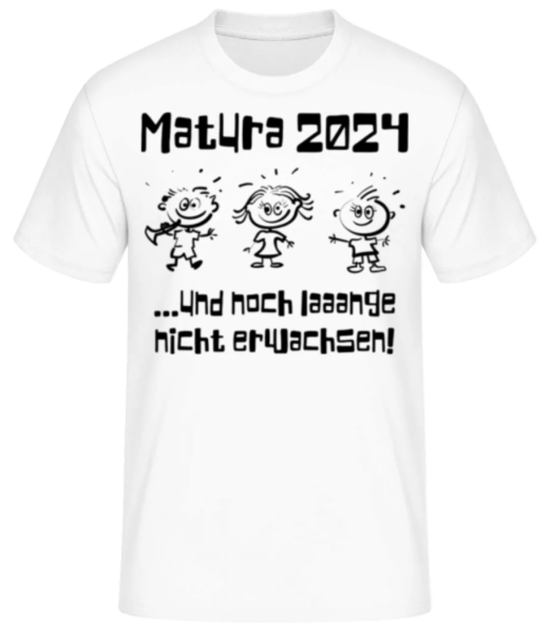 Matura Und Lange Nicht Erwachsen 2024 · Männer Basic T-Shirt günstig online kaufen
