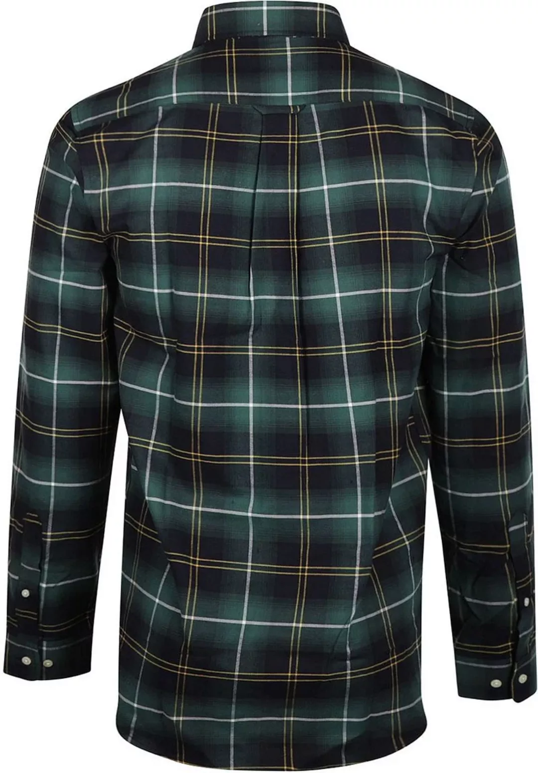 Steppin' Out Hemd Flanel Karos Navy Grün - Größe XL günstig online kaufen