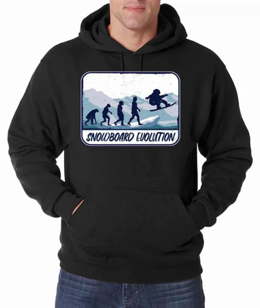 Youth Designz Kapuzenpullover Snowboard Evolution Herren Hoodie mit trendig günstig online kaufen