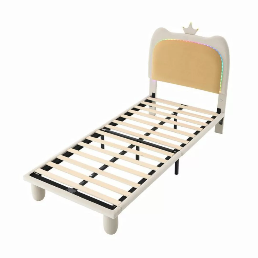 MODFU Kinderbett Einzelbett Gästebett Jugendbett Polsterbett (Kinderbett mi günstig online kaufen