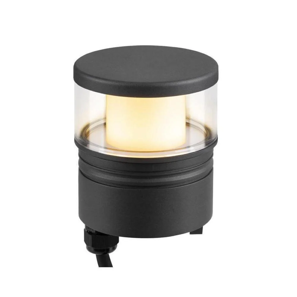 LED Leuchtenkopf M-Pol S in Anthrazit 11W 510lm IP65 günstig online kaufen