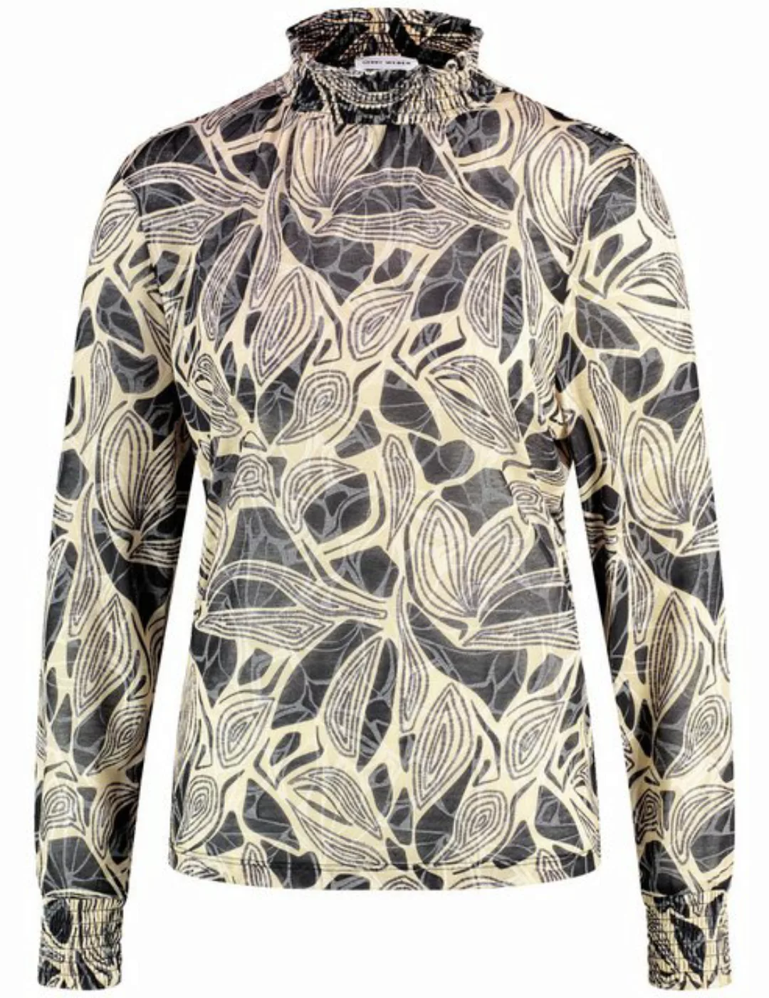 GERRY WEBER Langarmshirt Langarmshirt in Ausbrenner-Qualität günstig online kaufen