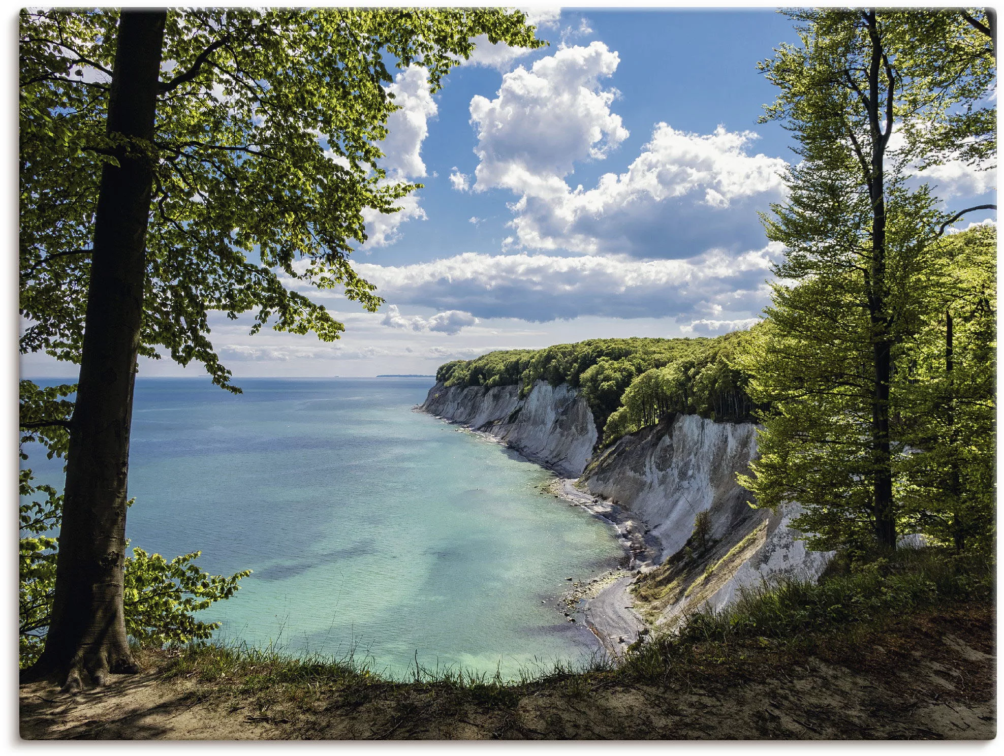 Artland Leinwandbild "Ostseeküste auf der Insel Rügen I", Küste, (1 St.), a günstig online kaufen