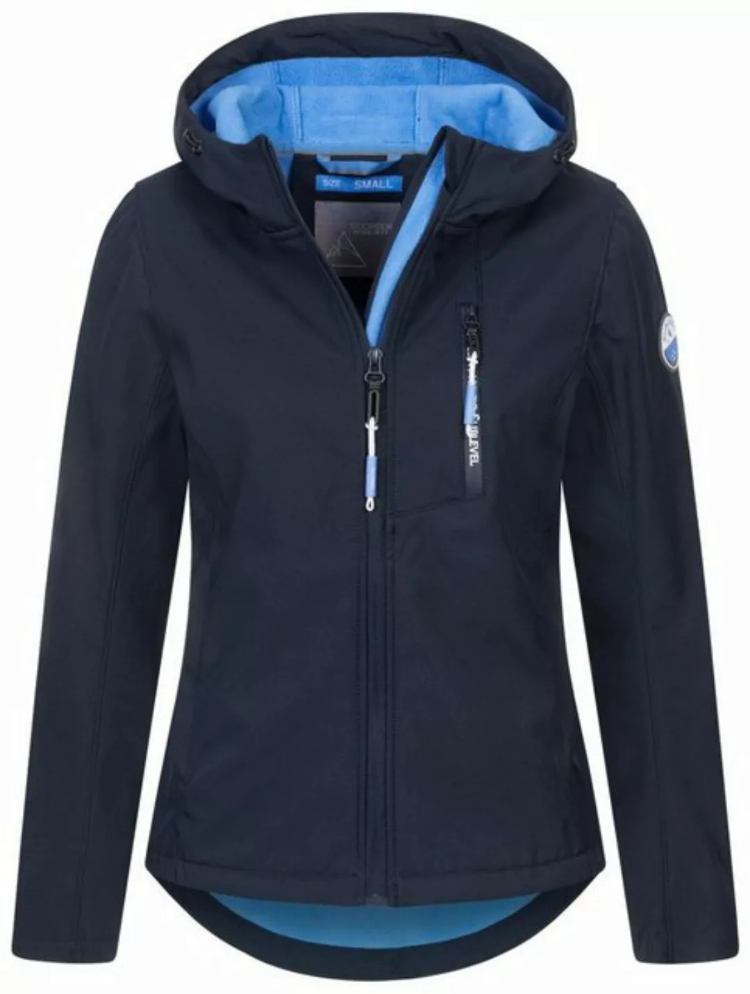 SUBLEVEL Softshelljacke Damen Frühlings Jacke Softshell Jacke Outdoor Regen günstig online kaufen