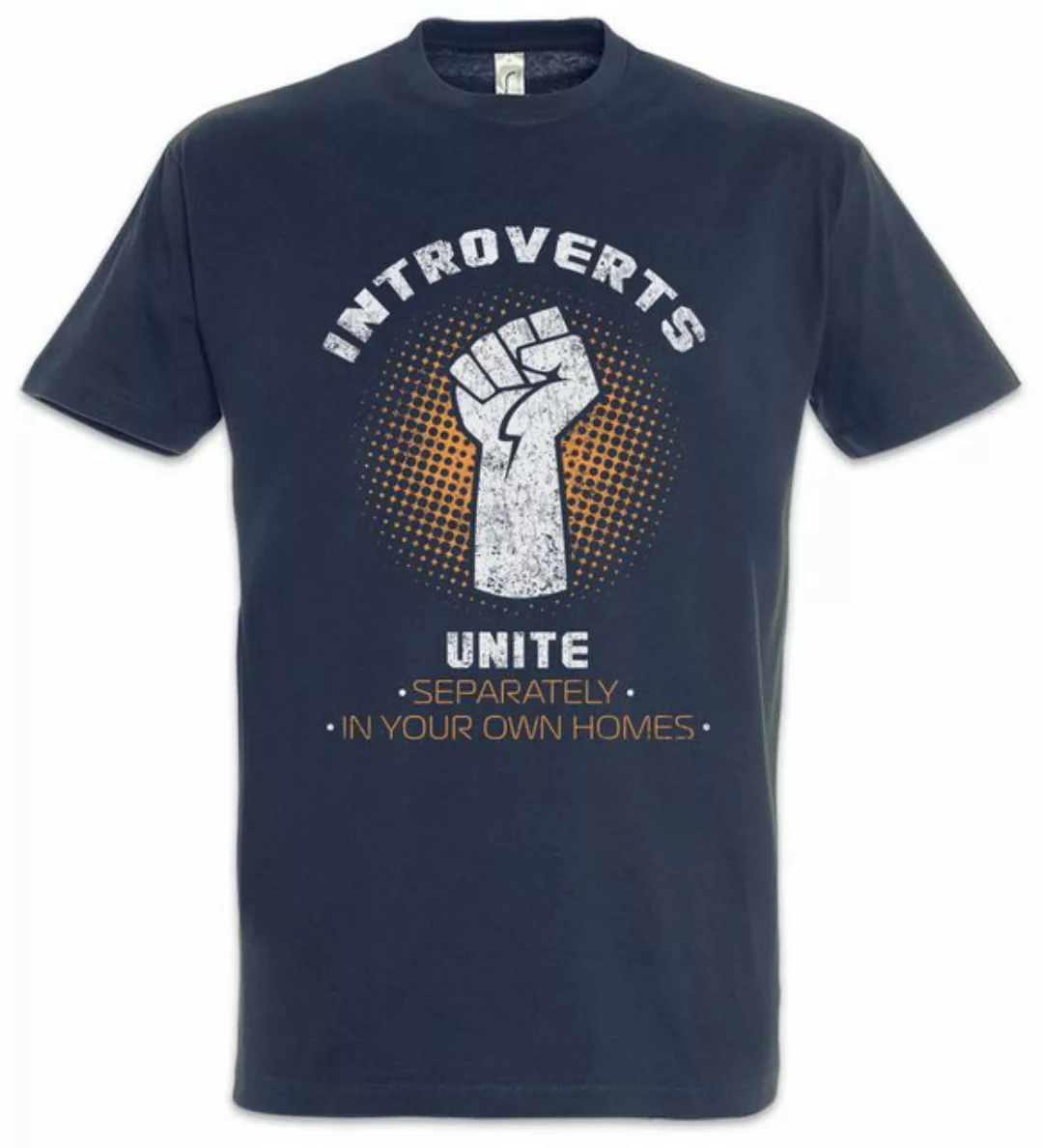 Urban Backwoods Print-Shirt Introverts Unite Herren T-Shirt Geek Nerd Fun I günstig online kaufen