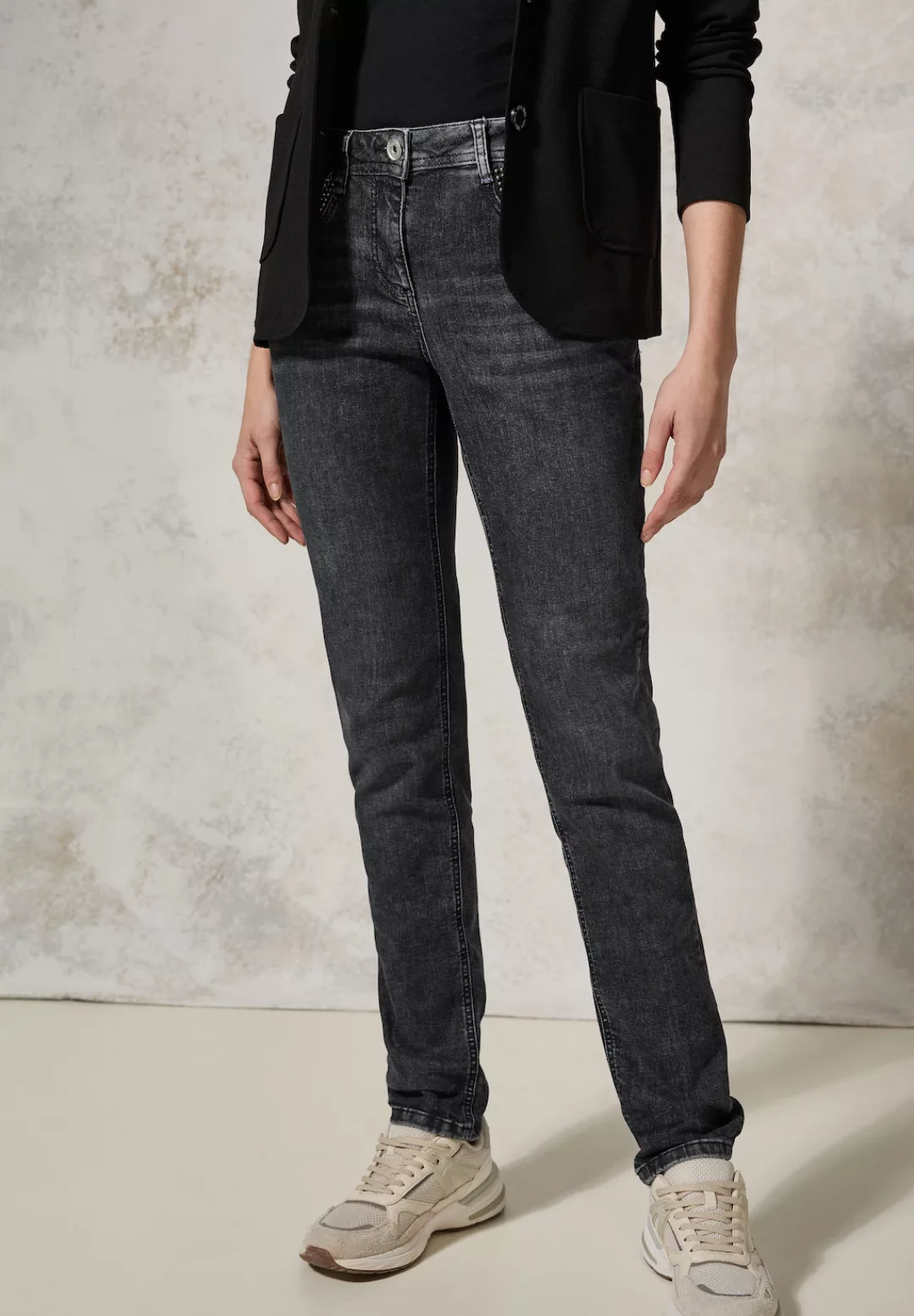 Cecil Slim-fit-Jeans SCARLETT im Five-Pocket Style günstig online kaufen