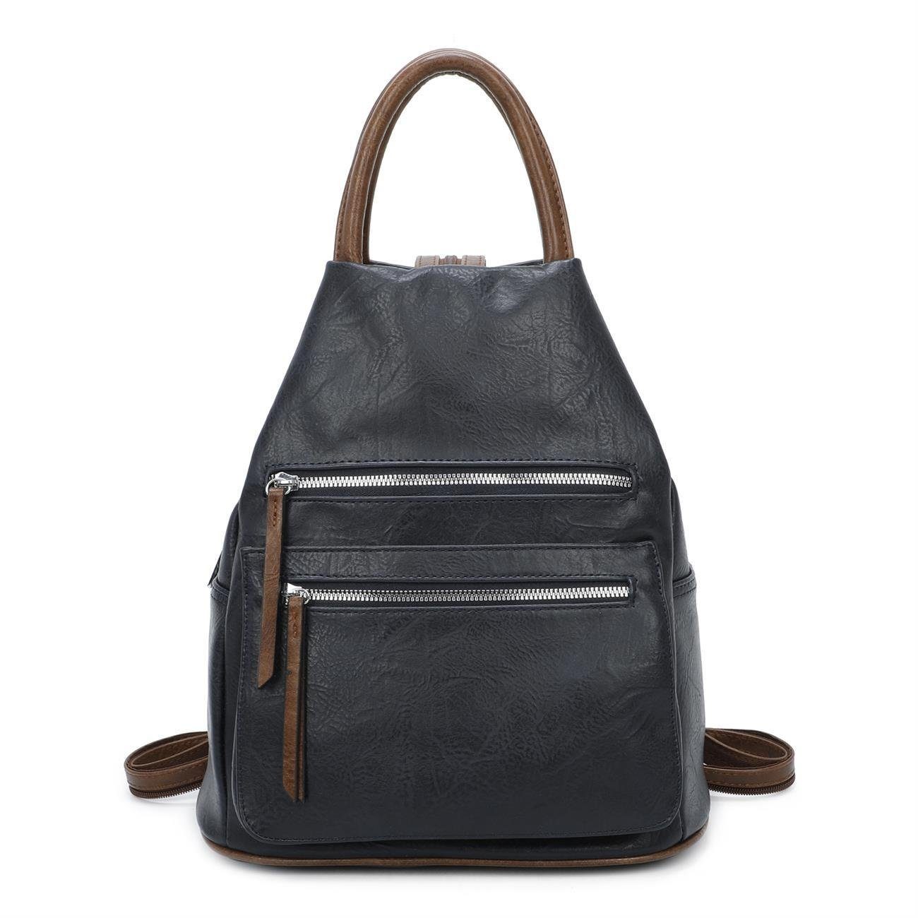 ITALYSHOP24 Rucksack Damen Freizeitrucksack Tasche Umhängetasche, günstig online kaufen
