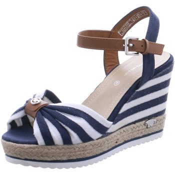 Tom Tailor  Sandalen Sandaletten 3290212 WHITE NAVY günstig online kaufen