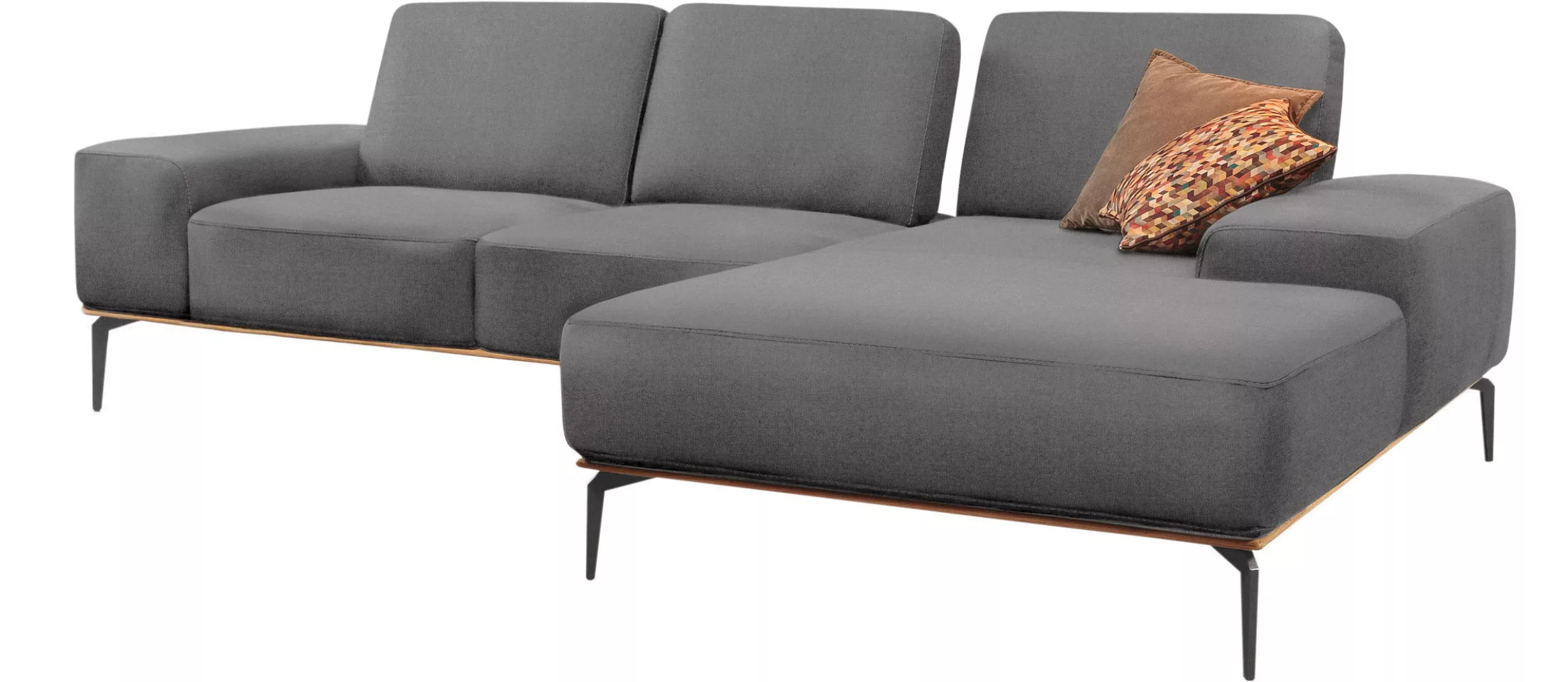 W.SCHILLIG Ecksofa "run, Designsofa mit tollem Sitzkomfort, bequem, L-Form" günstig online kaufen