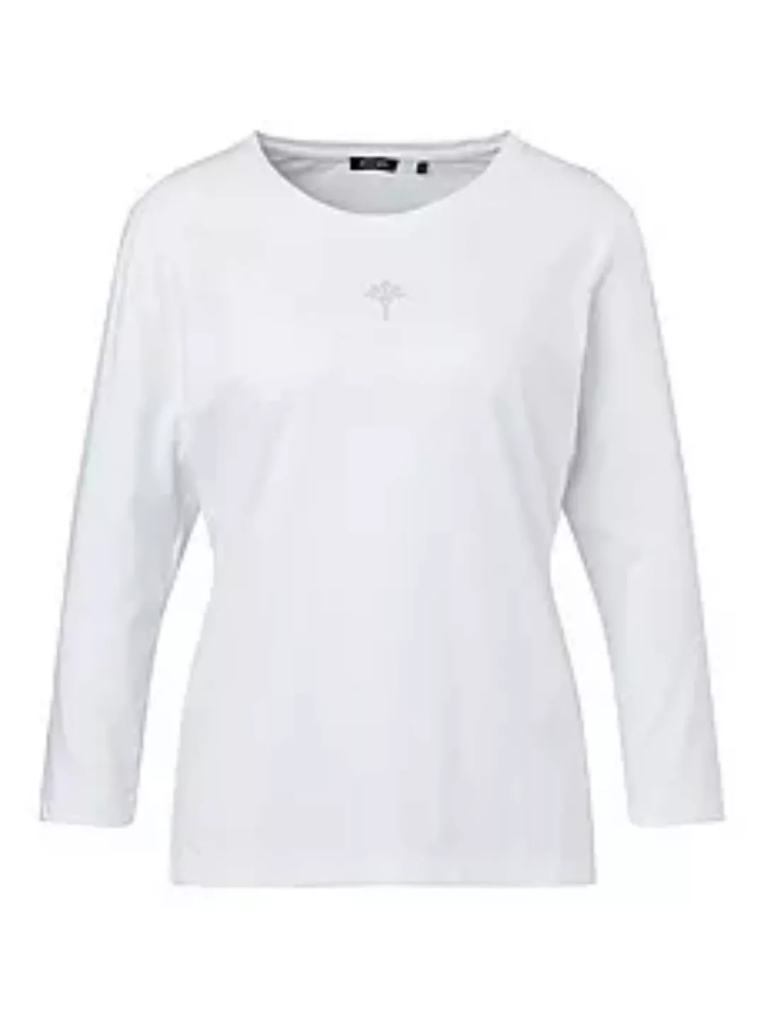 Rundhals-Shirt 3/4-Arm Joop! weiss günstig online kaufen