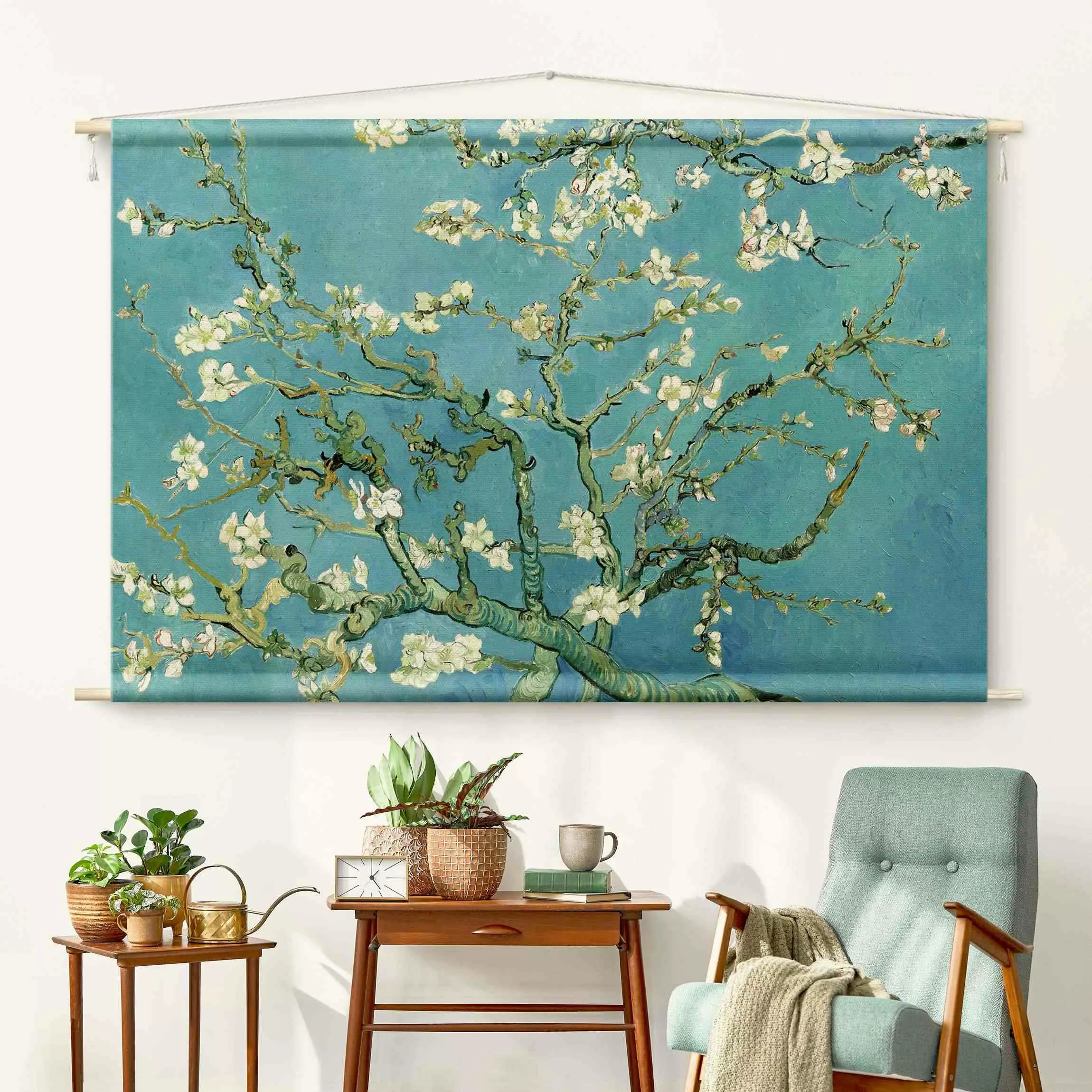 Wandteppich Vincent van Gogh - Mandelblüte günstig online kaufen