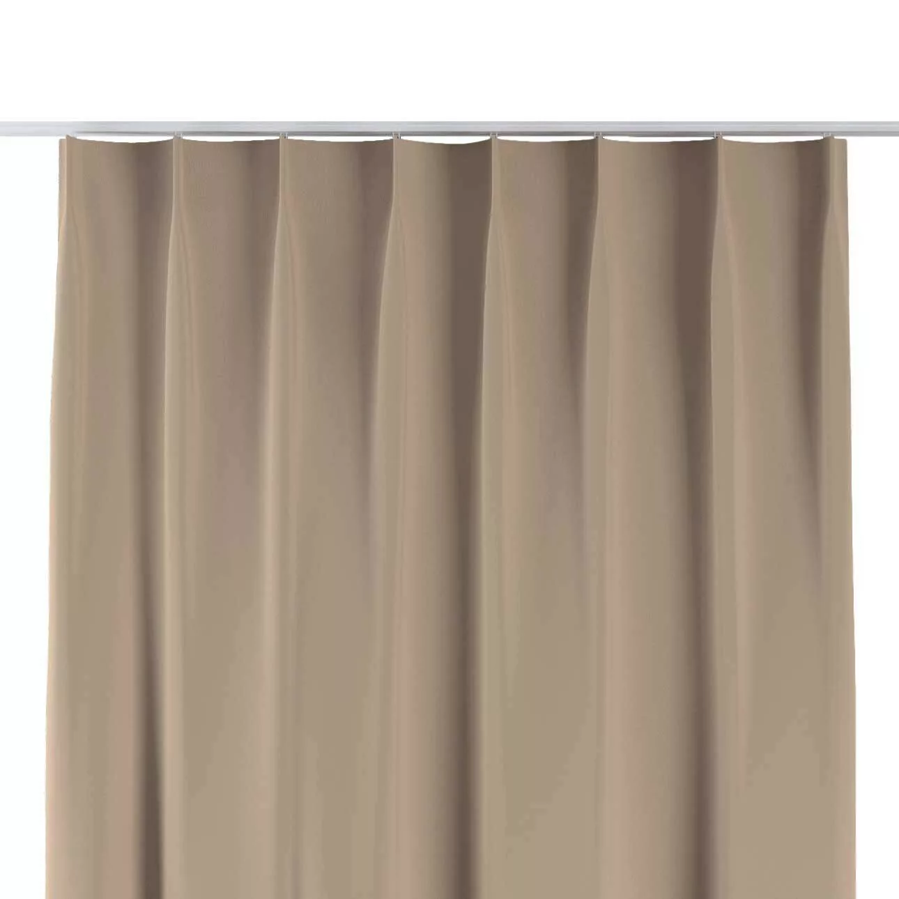 Vorhang mit flämischen 1-er Falten, beige, Blackout (verdunkelnd) (269-00) günstig online kaufen