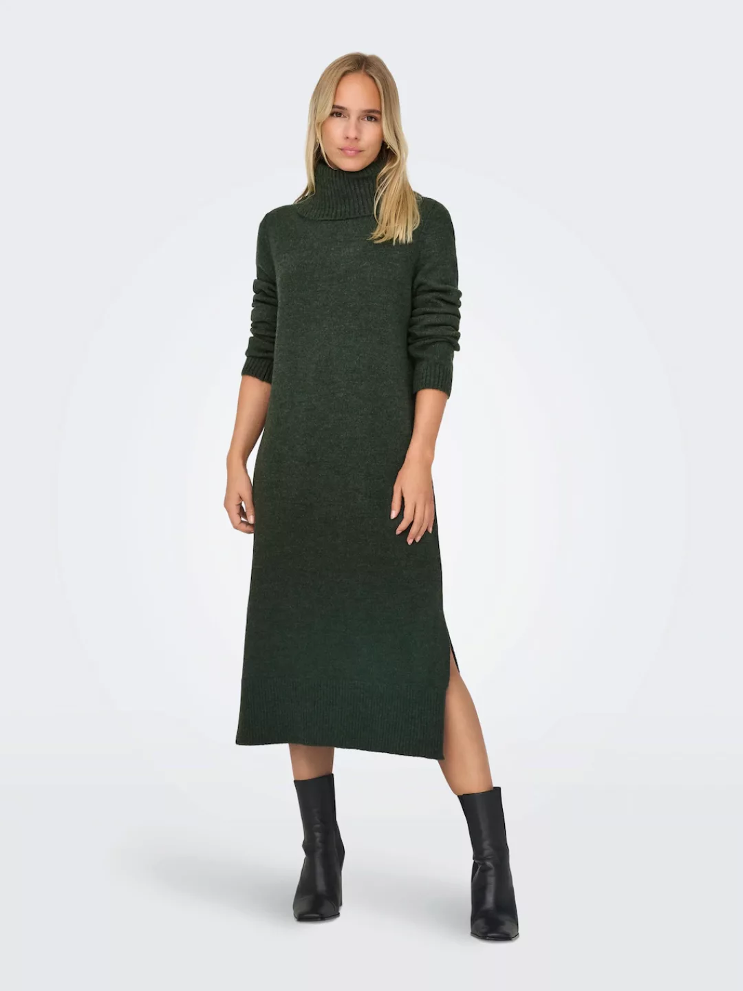 ONLY Strickkleid "ONLBRANDIE L/S ROLL NECK DRESS" günstig online kaufen