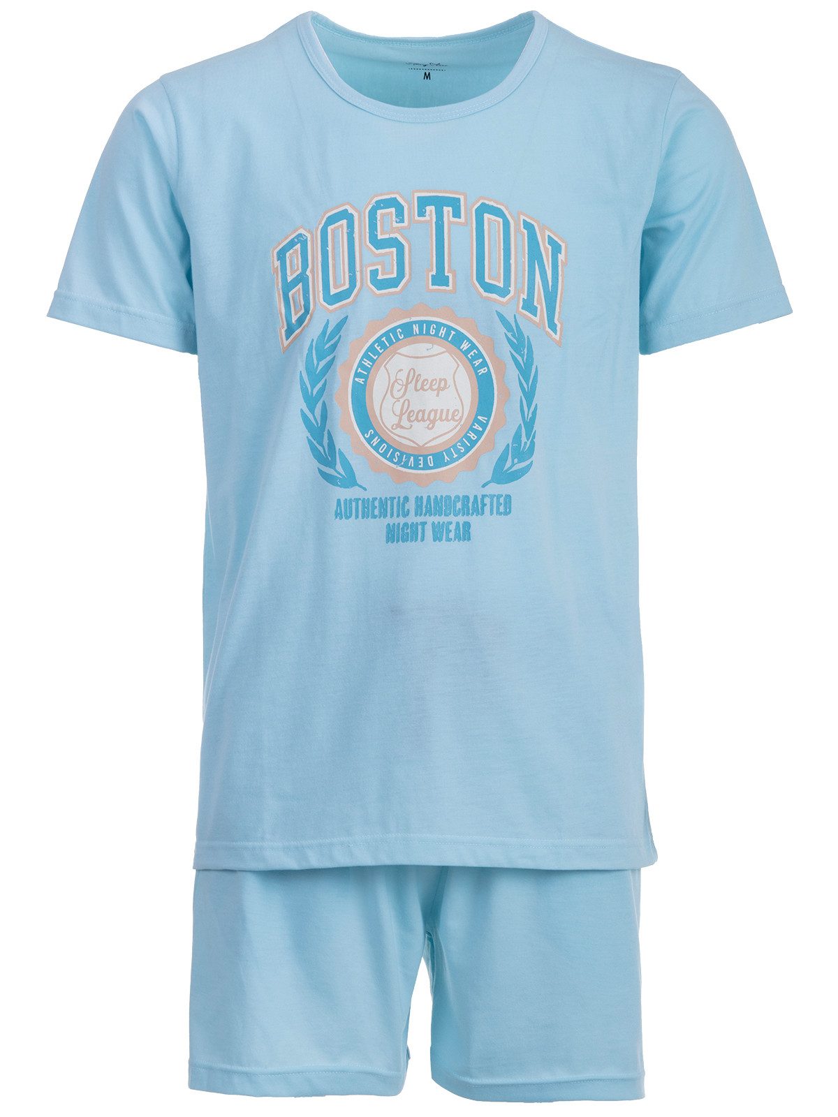 Henry Terre Schlafanzug Pyjama Set Shorty günstig online kaufen