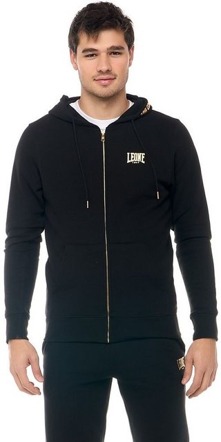 LEONE 1947 Sweatjacke New Gold Kapuzensweatjacke mit Reißverschluss günstig online kaufen