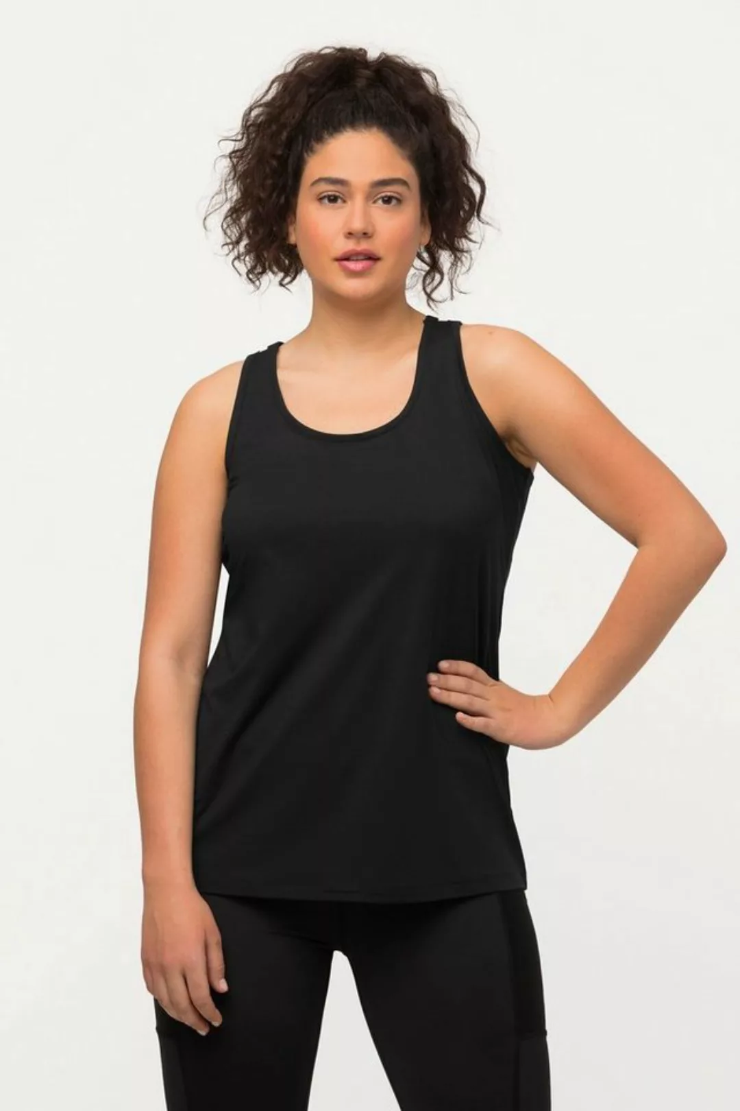 Ulla Popken Longtop Funktions-Top Racerback Slim ärmellos recycelt günstig online kaufen