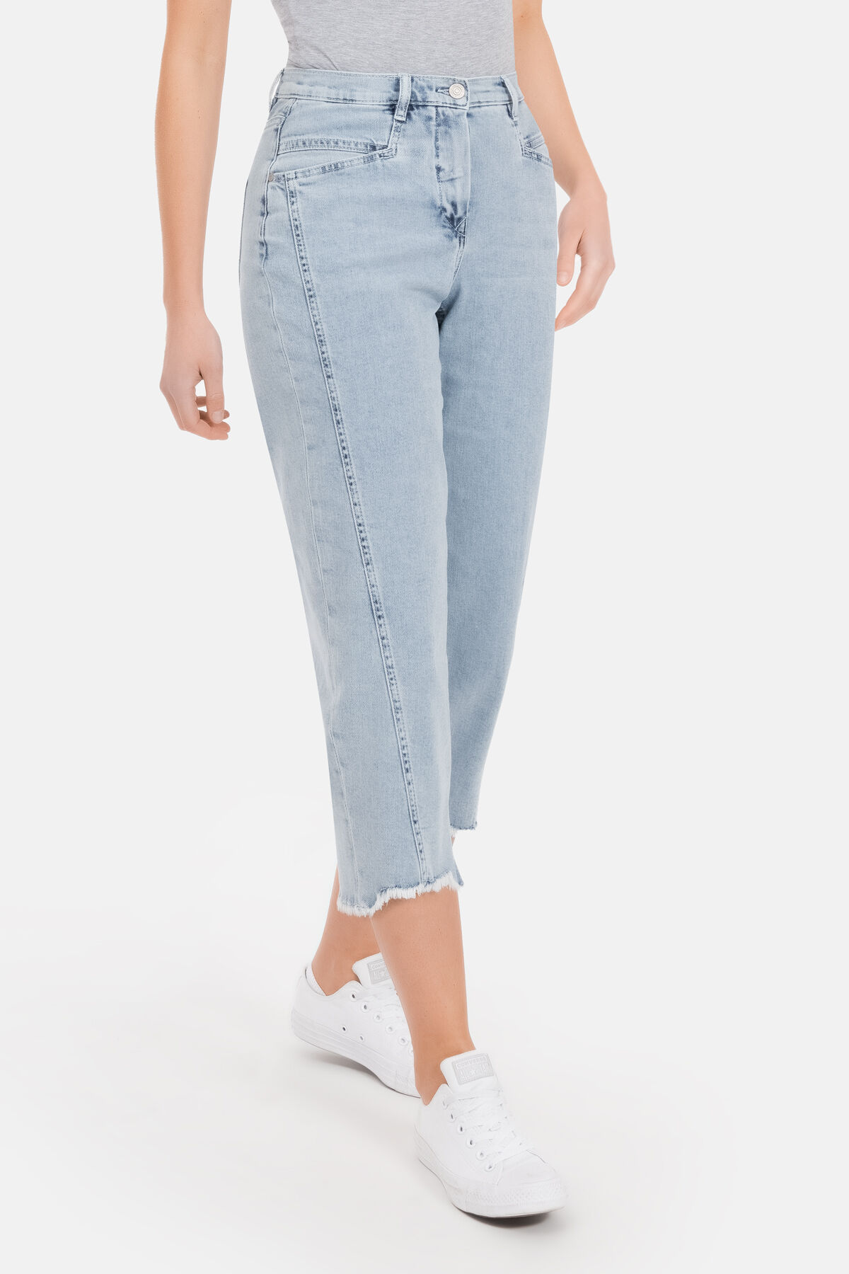 Recover Pants 5-Pocket-Jeans "Jeans", im Fransenlook günstig online kaufen