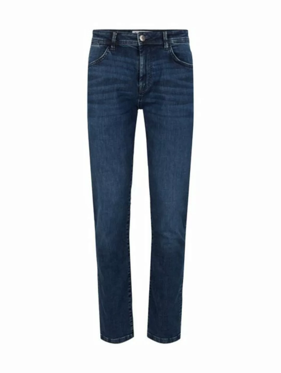 Tom Tailor Herren Jeans JOSH - Slim Fit - Blau - Used Mid Stone Blue Denim günstig online kaufen