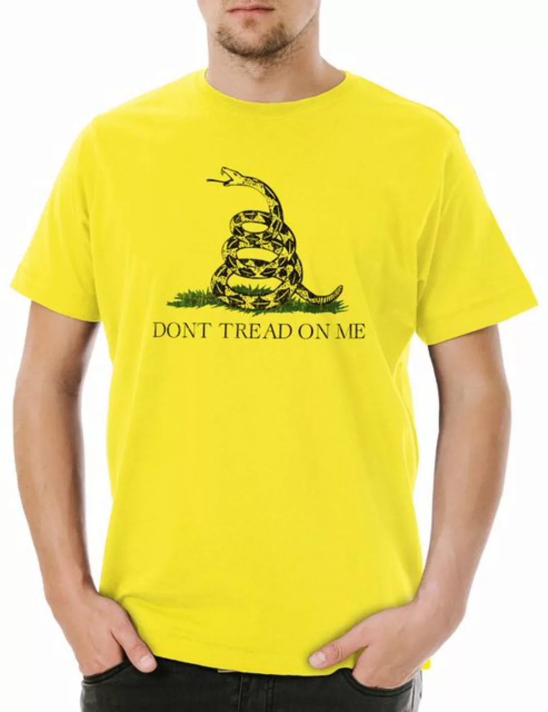 Urban Backwoods Print-Shirt Don't Tread On Me II Herren T-Shirt Christopher günstig online kaufen