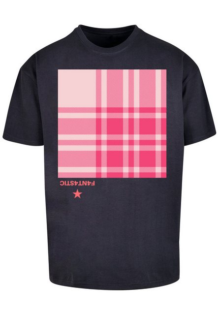 F4NT4STIC T-Shirt Karo Pink Print günstig online kaufen