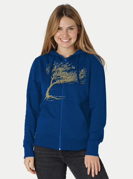 Bio Damen-zip-hoodie Windy Tree günstig online kaufen