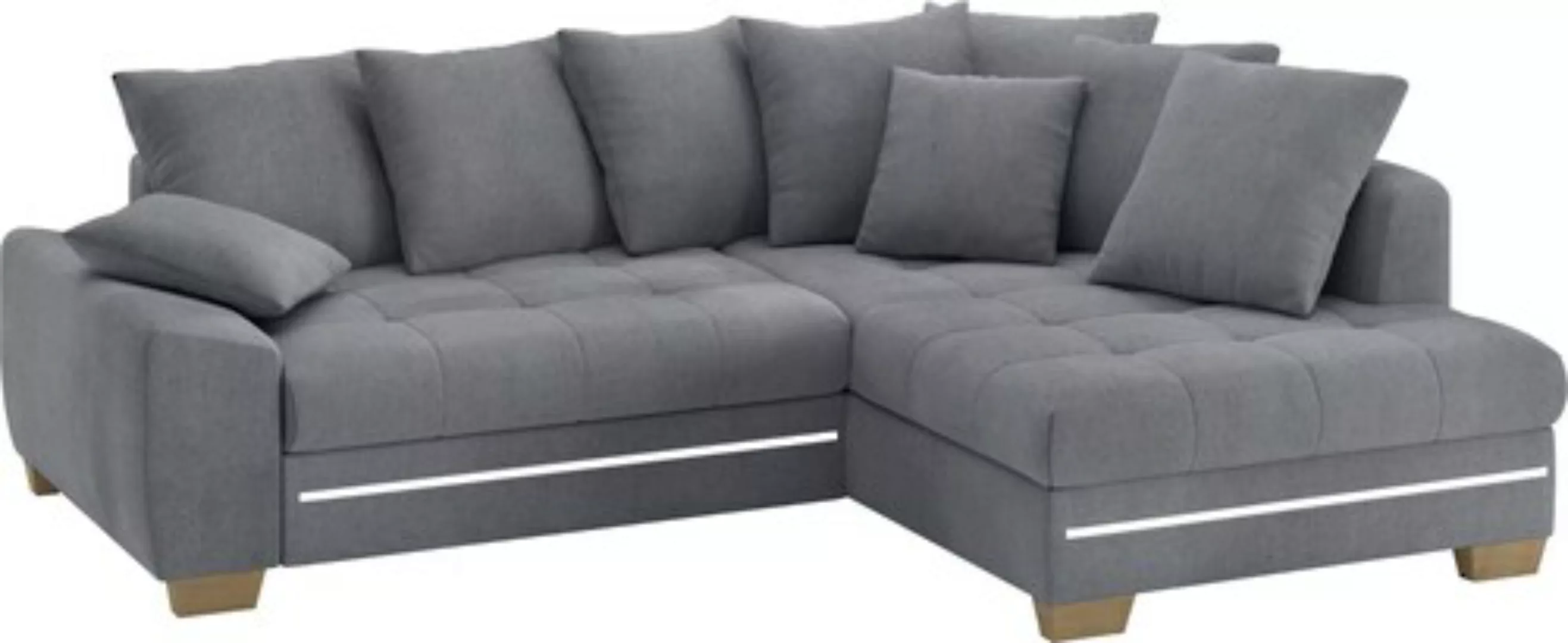 Mr. Couch Ecksofa "Nikita II, L-Form", mit RGB-LED Beleuchtung, wahlweise m günstig online kaufen