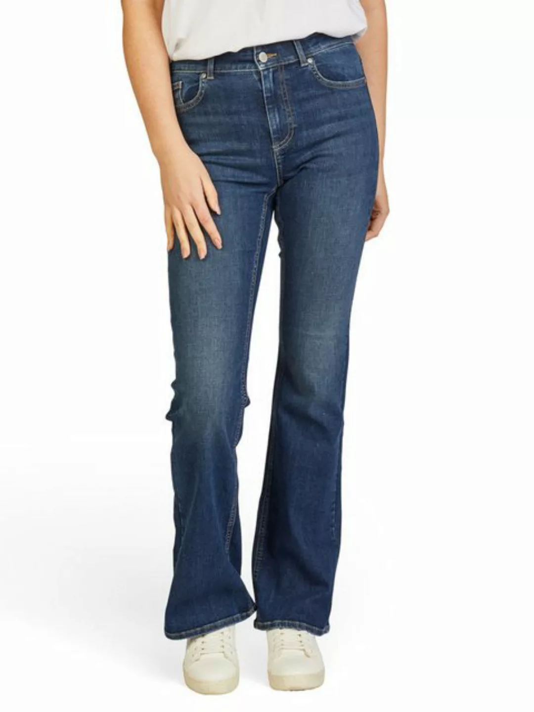 Only Jeans Damen Weites Bein Stretch Schlaghose Flared Fit ONLBLUSH günstig online kaufen