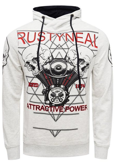 Rusty Neal Kapuzensweatshirt "Rusty Neal Sweater", mit rockigem Print günstig online kaufen