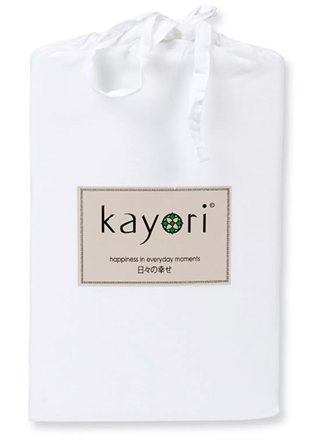 kayori Spannbettlaken »Kai«, 100% Baumwolle-Satin günstig online kaufen