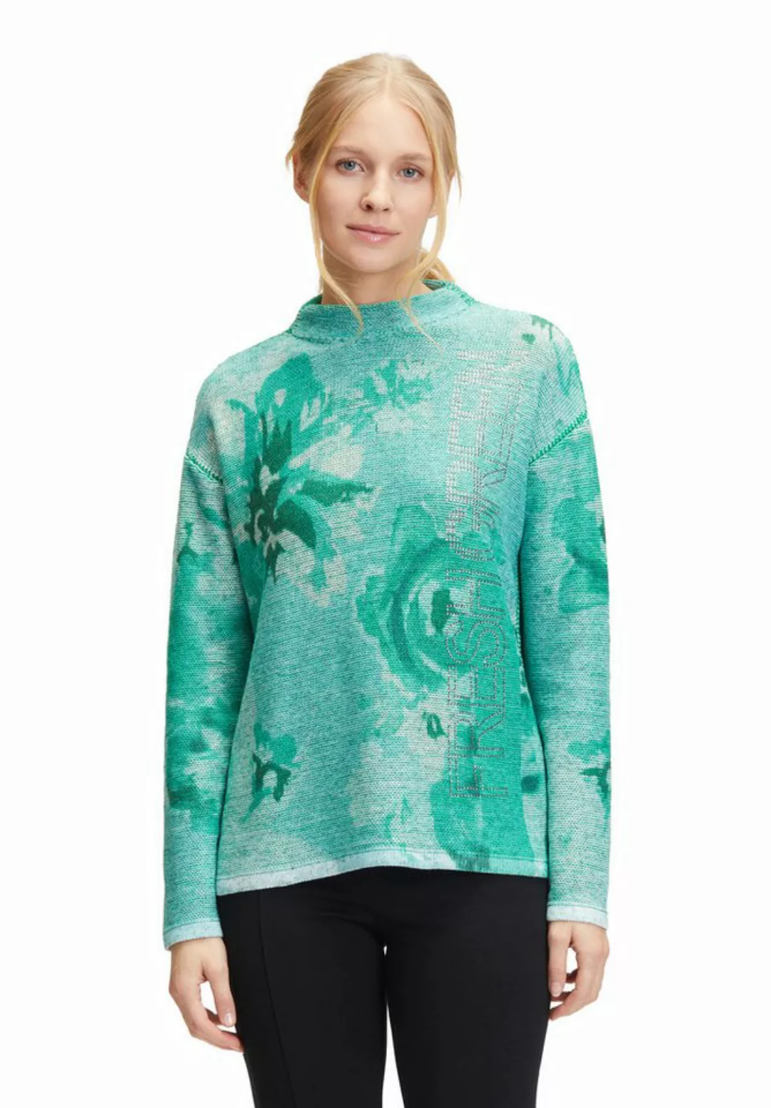 Betty Barclay Strickpullover Betty Barclay Strickpullover mit Blumenprint ( günstig online kaufen